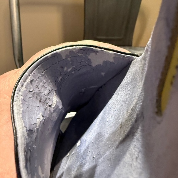 Lisa Nading Elegant Black Leather Heels with Ankle Strap - Picture 9 of 16